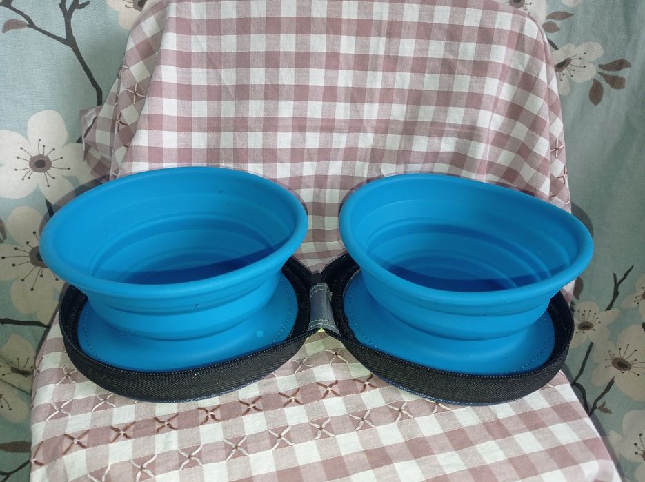 Складна миска для домашніх тварин Pet collection