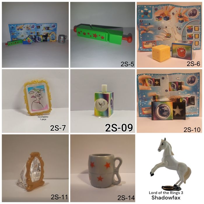 coleção Kinder surpresa-Bonecos (Lote 1)