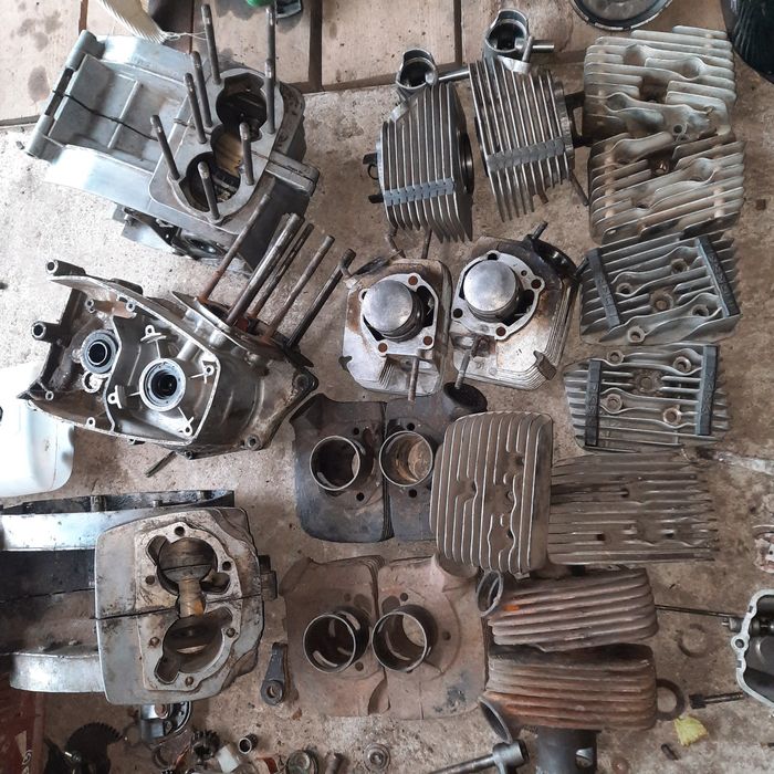 Картера,циліндри,головки ява JAWA 638, 634.ява 350