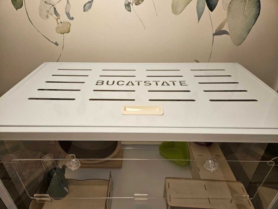 Kołowrotek klatka dla chomika Bucatstate