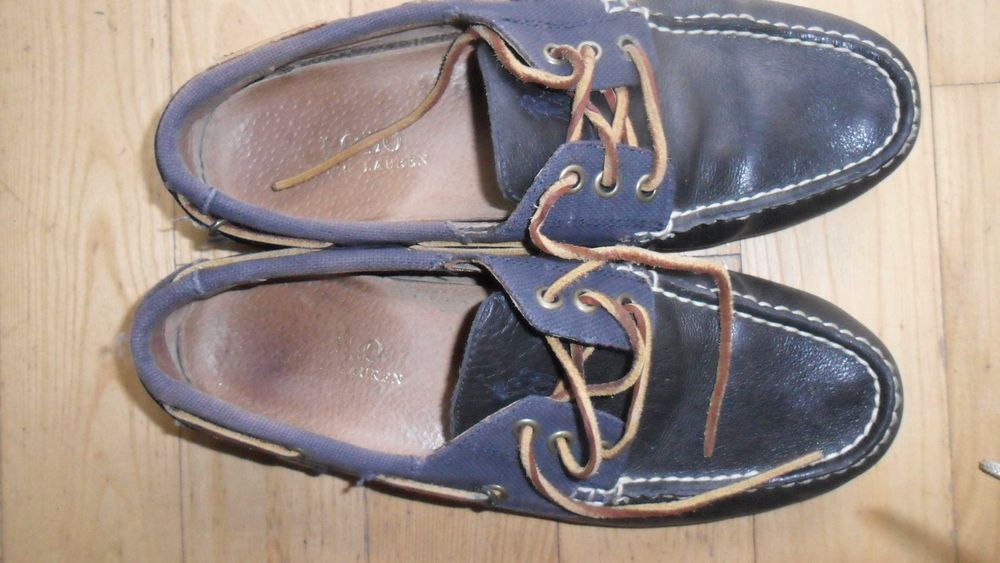 Polo  Ralph Lauren -skórzane mokasyny 27 cm wkadka-vintage