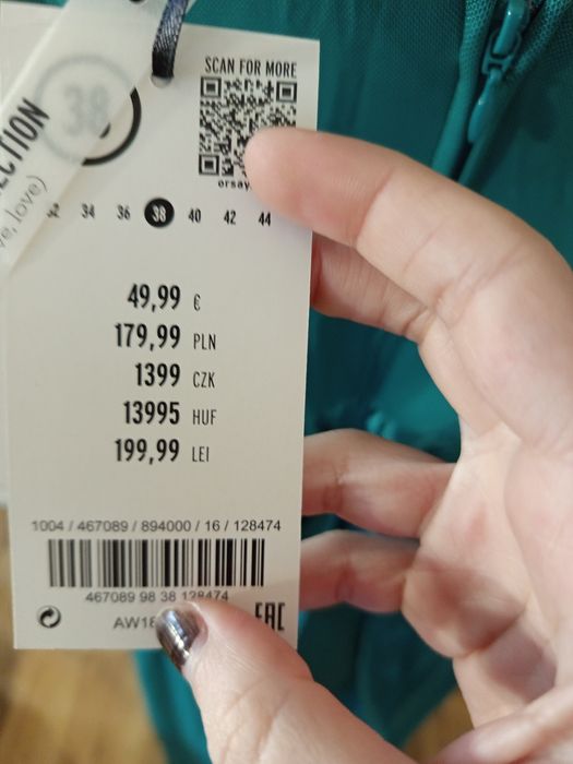 Sprzedam sukienkę z orsay w idealnym stanie