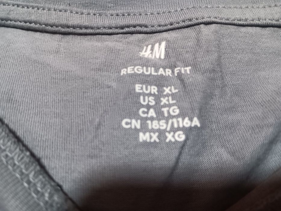 Camisola H&M Cinza azulado  - Tam. XL
