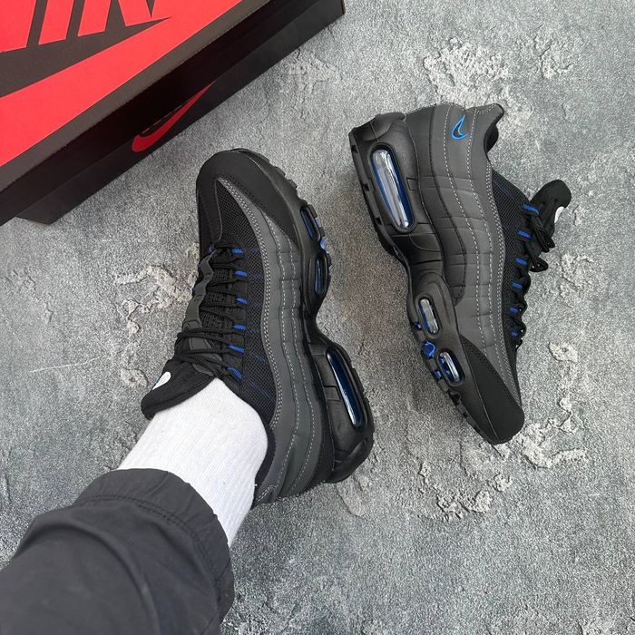Nike Air Max 95 Black-Royal blue