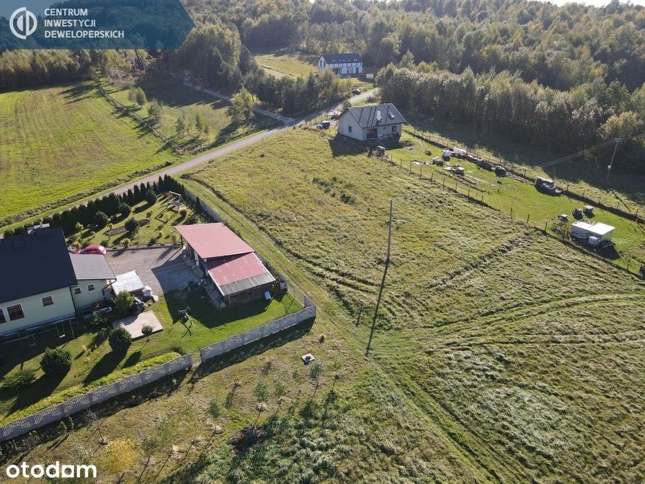 Działka przy drodze, widokowa z WZ - Więcej