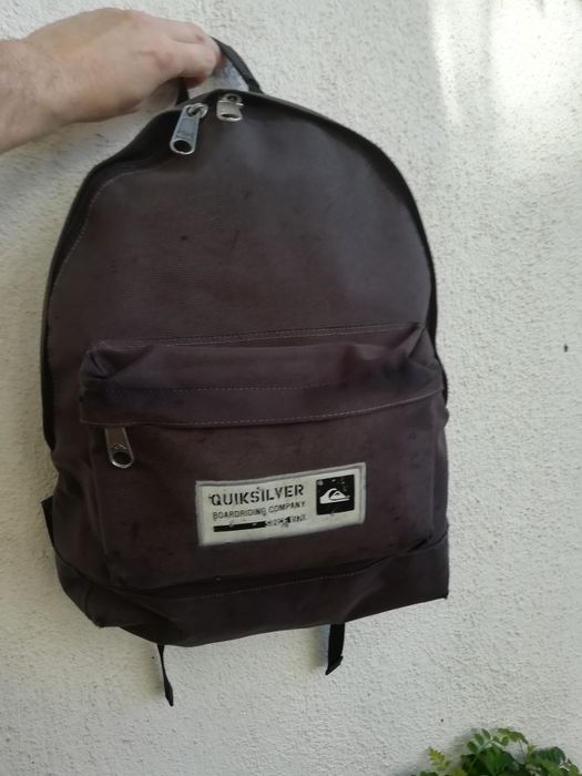 Mochila Quicksilver vintage preta
