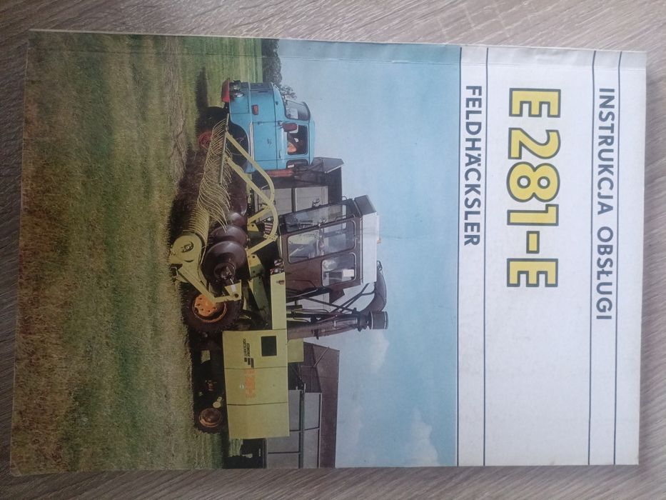 Instrukcja obsługi sieczkarni Fortschritt E 281-E