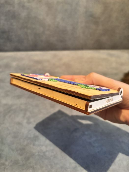 Дерев’яний конверт для грошей на хрещення