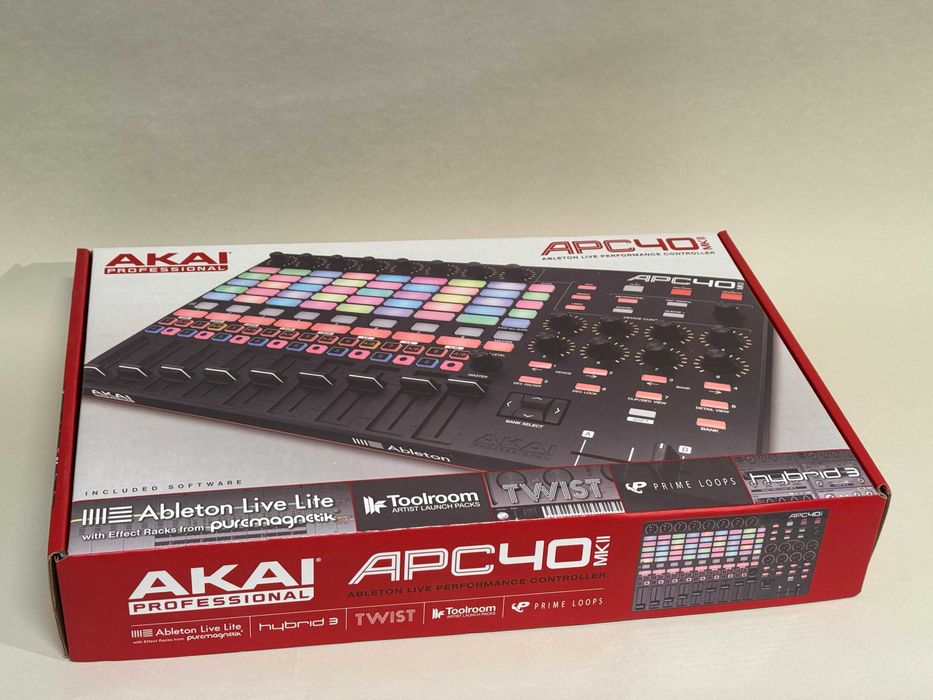 Akai APC40 MKII - kontroler MIDI dedykowany do Ableton Live
