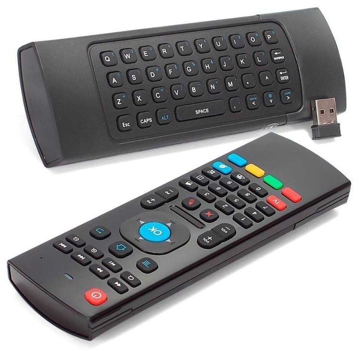 Comando AirMouse e QWERTY wireless MX3