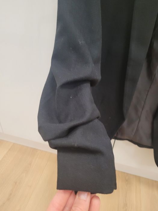 Marynarka damska z h&m, 38, czarna z rękawem 3/4