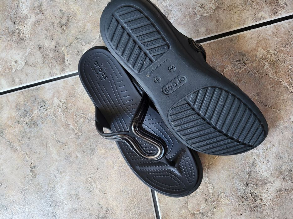 Klapki crocs dual comfort W8 wkł.25.5-26cm
