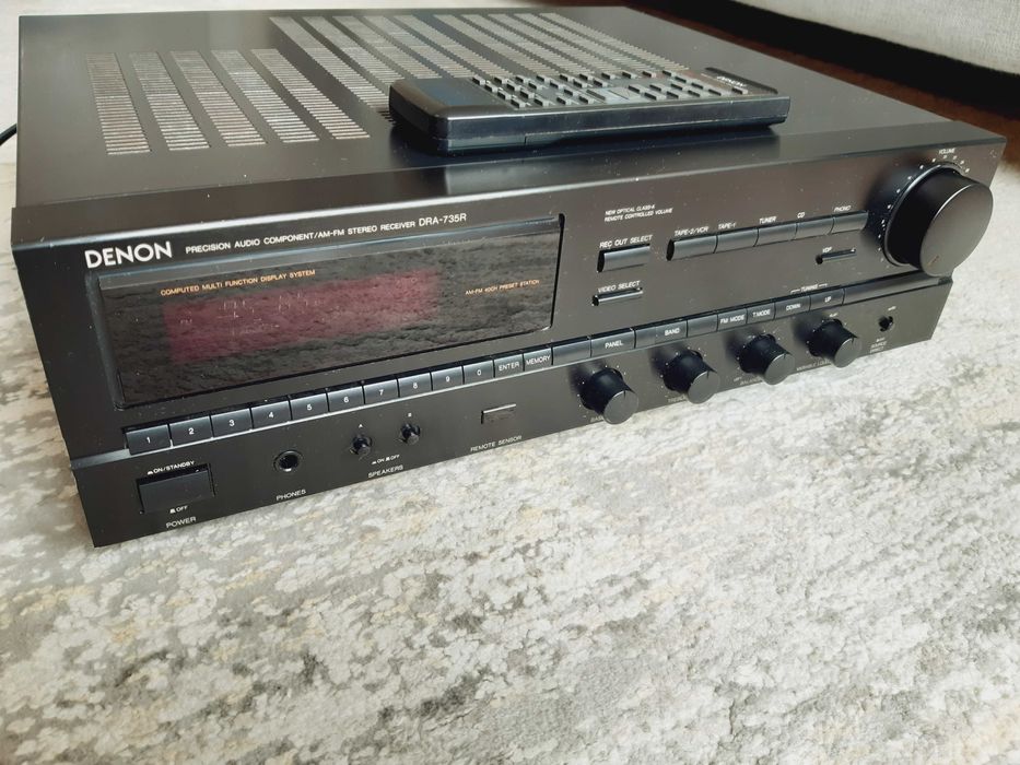 Підсилювач Denon PMA-1055R , ресивер Denon DRA-735R