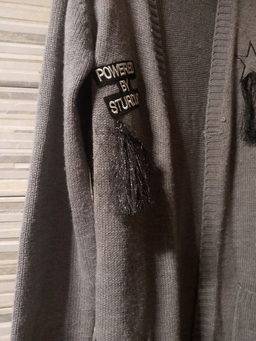 Kardigan sweter długi  do sukienki  Długi wiosna lato