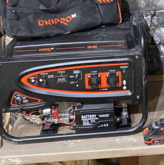 Генератор с гарантией dnipro m