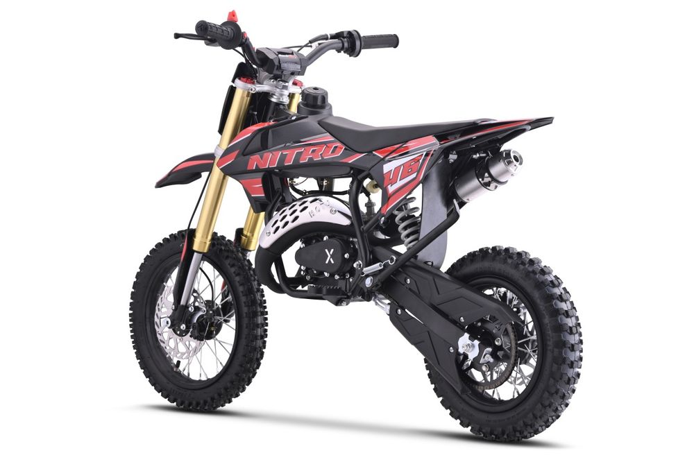 Motor Mini Cross Spalinowy Nitro 60Cc Czerwony
