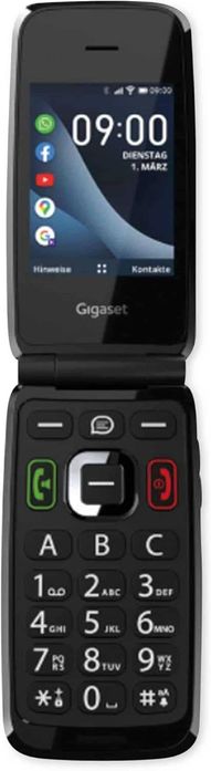 Telefon Bezprzewodowy Komórkowy Gigaset GL7 z Funkcją SOS, DLA SENIORA