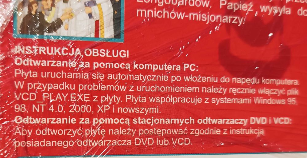 Dzieje chrześcijaństwa - zestaw 26 filmów VCD całość 10 zł