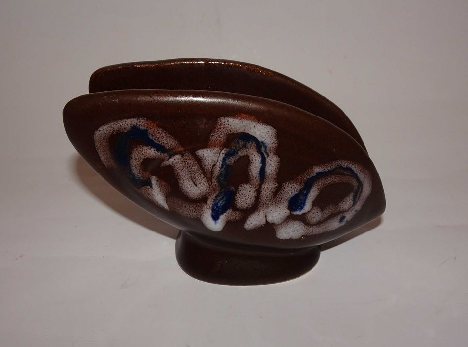 Millenium Kraków, serwetnik ceramiczny, ceramika PRL, vintage, retro