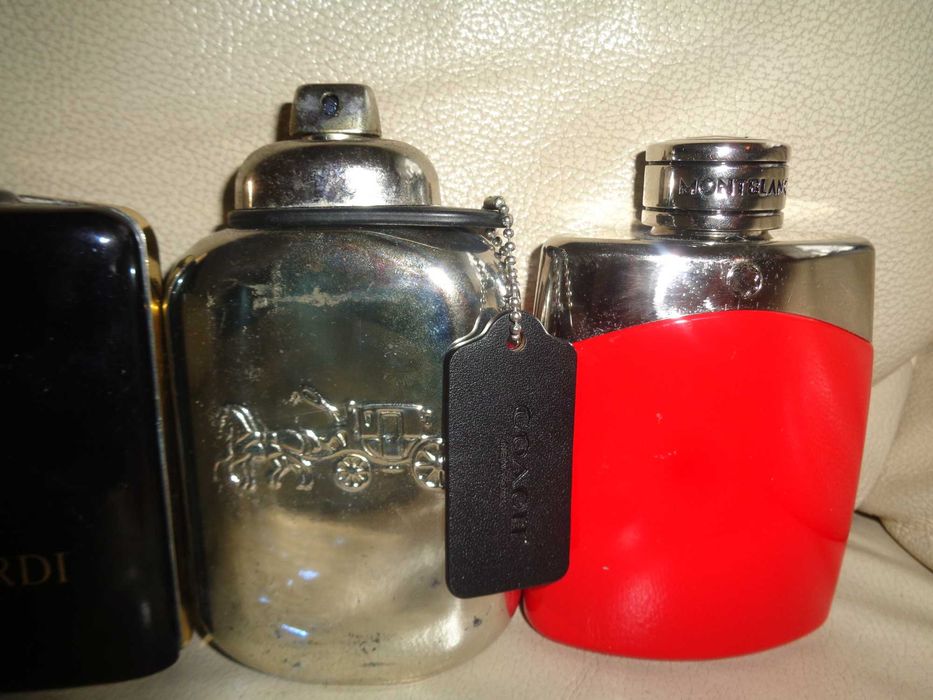 4x puste flakony butelki po oryginalnych perfumach PREMIUM