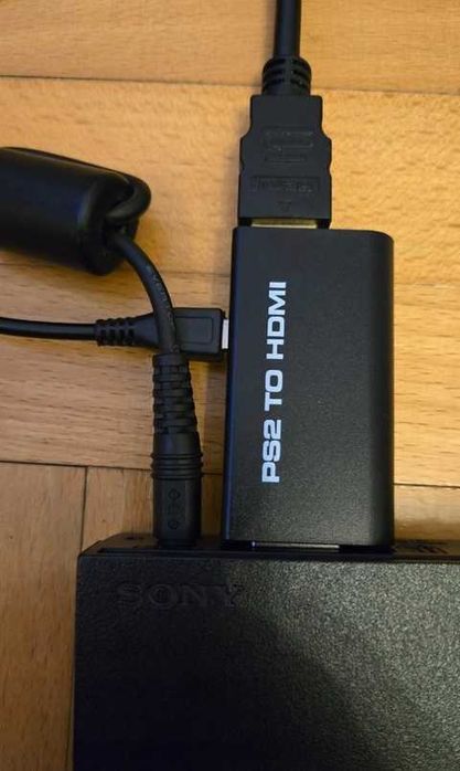 Konwerter PS2 do HDMI + Kabel HDMI * Serwis Konsol VideoPlay Wejherowo