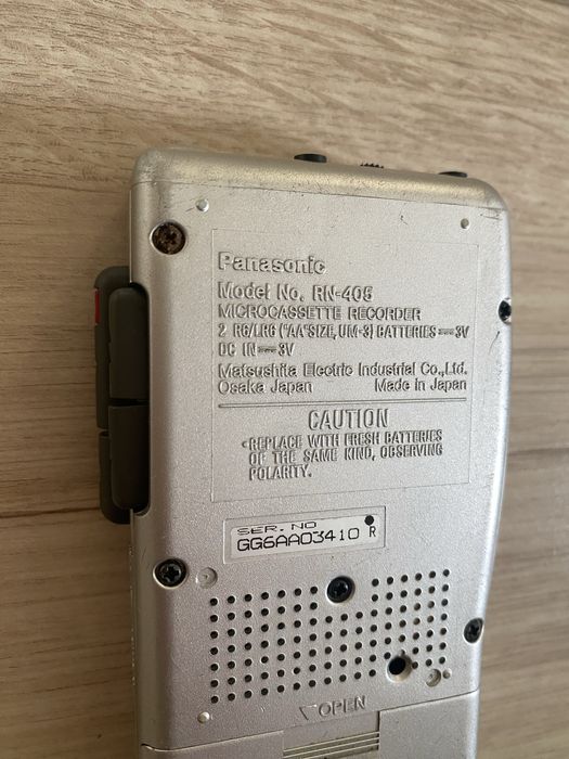 Диктофон panasonic RN-405в прекрасному стані