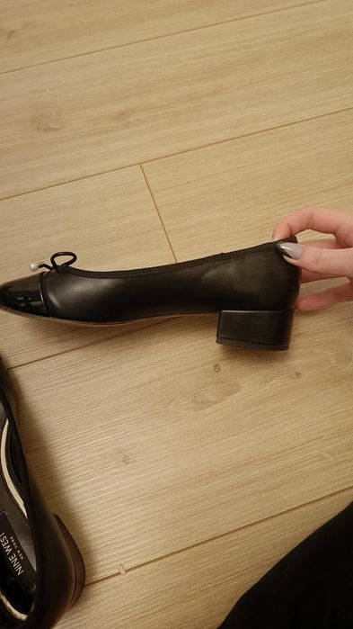 Балетки чорні 38-39