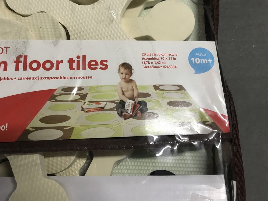 Tapete de atividades para bebé