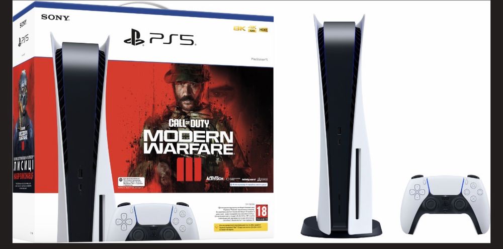 Sony PlayStation 5 (BluRay) DualSense 2 шт