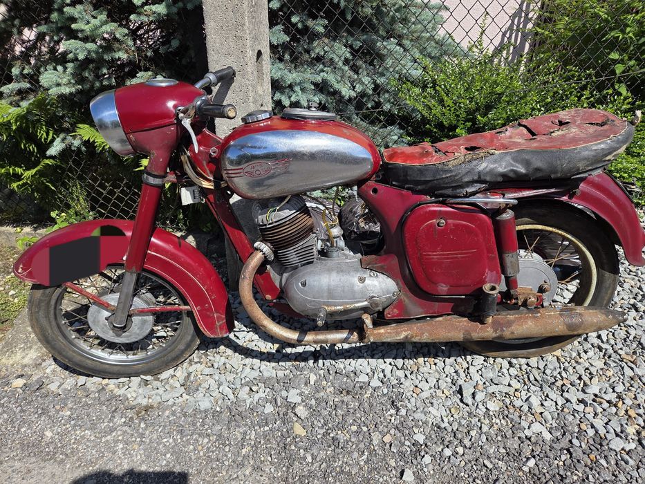 Jawa 250 typ 353 + drugi silnik