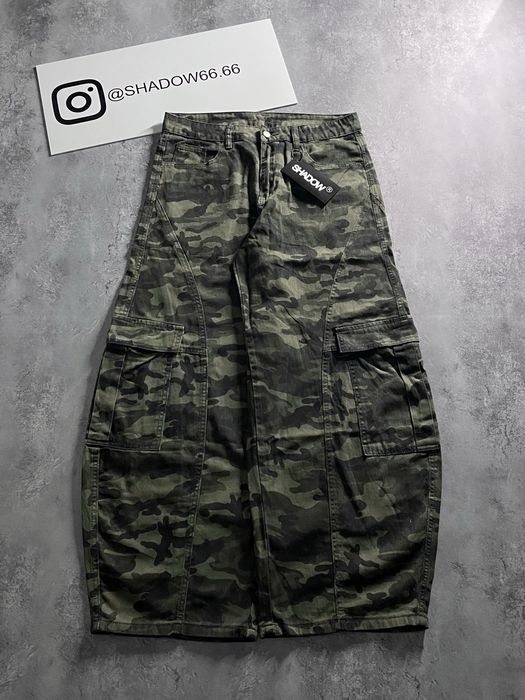 Baggy jeans “Camo” | Широкі джинси камо type jaded opium sk8 rap y2k