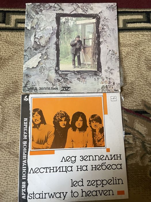 Пластинки винил The Rolling Stones , Led Zeppelin