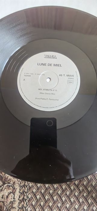 Lune De Miel-Hey Starlita, 12"Maxi singiel winylowy Italo disco