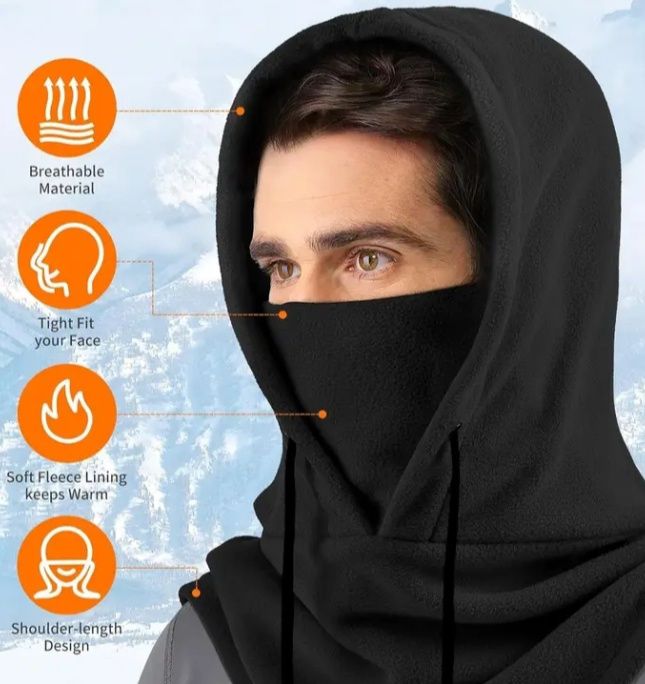 Теплі чоловічі шапки на хутрі та комплекти