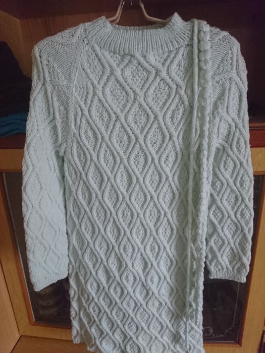 Вязаное платье. 46размер.