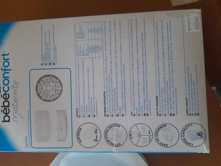 Esterilizador de biberões Bebe Confort