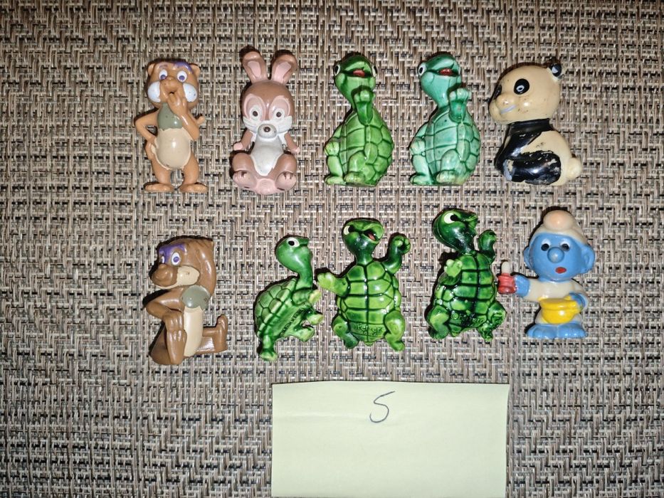 Stare figurki Kinder niespodzianka 5
