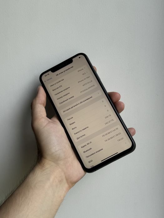 iPhone XS Max 256 Gb Space Gray Neverlock АКБ 100% без Face iD