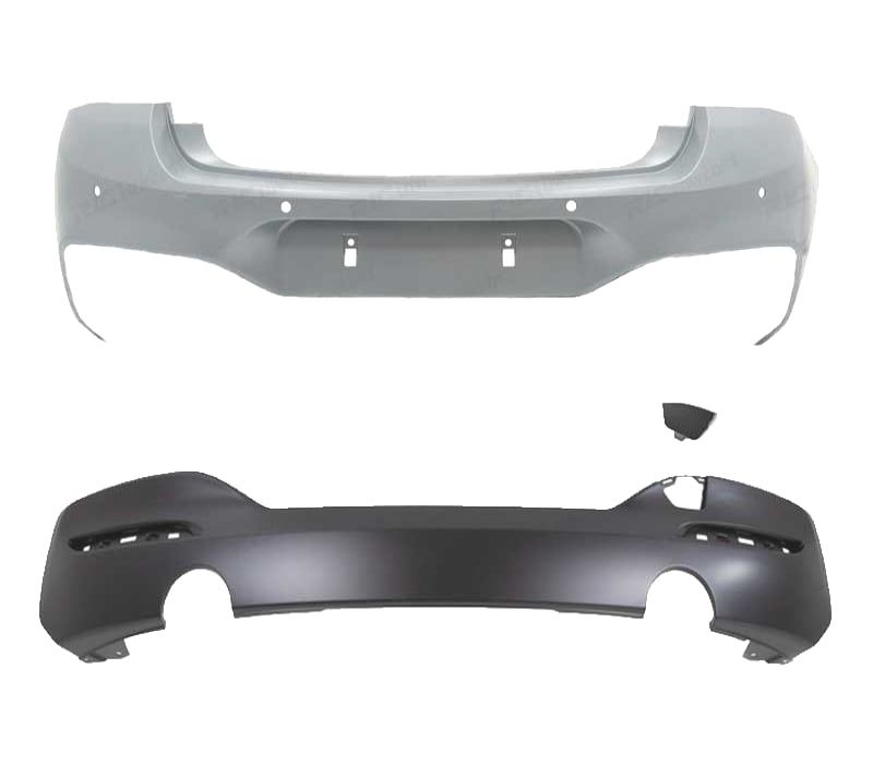 PÁRA-CHOQUES TRASEIRO BMW F20 F21 LCI 15-19 LOOK M PDC