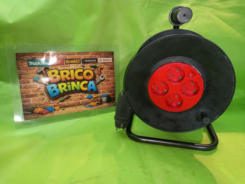 Extencao com enrolador  de 25m