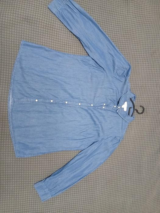 Рубашки джинсові