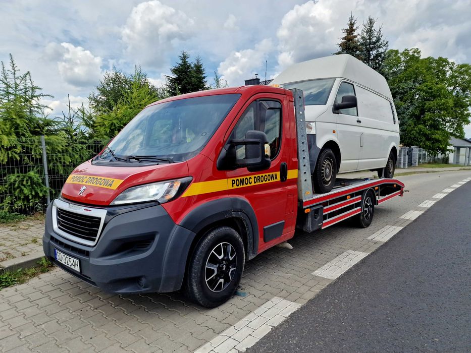 Laweta Holowanie Pomoc Drogowa 24h Transport Pilica SZYBKO