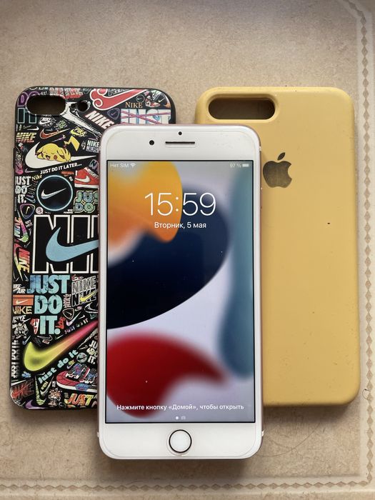 Продам Iphone 7 Plus Rose Gold 128 gb R-sim