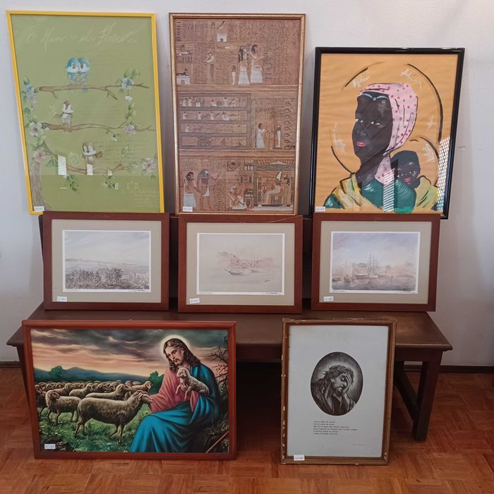 Variedade de quadros  Antigos