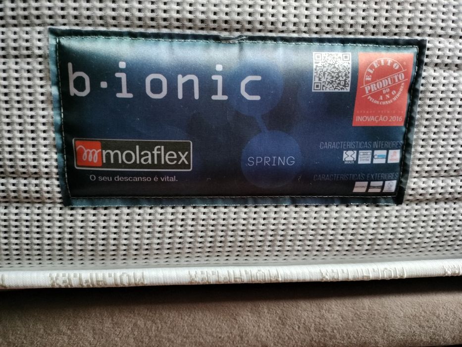 Colchão Molaflex Bionic usado