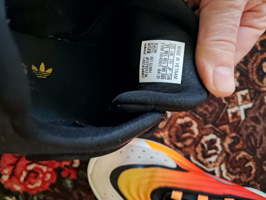 Кроссовки оригиналы 44 размер адидас, дизель