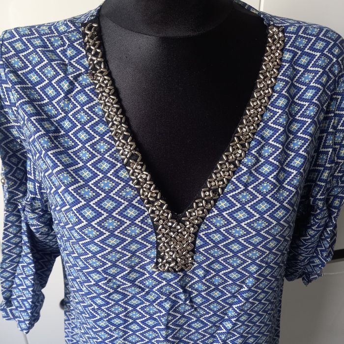 Sukienka 36,38 S,M bawełna boho etno must have 
Stan dobry