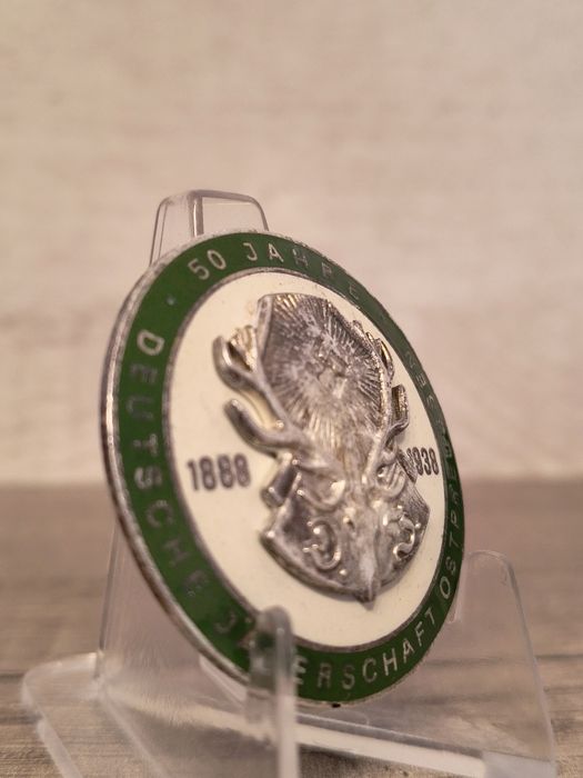 Militaria de Trincheira distintivo de caçador 50 anos