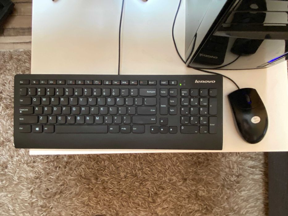 Komputer PC Intel J1900 8GB RAM SSD 240GB + Monitor Dell 17" Windows 10 Pro