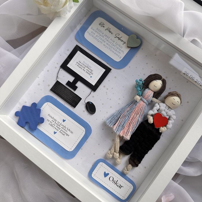 Personalizowana ramka 3D/Prezent na każda okazje